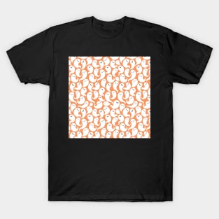 Cute Ghosts Pattern T-Shirt